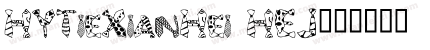 HYTieXianHei HEJ字体转换